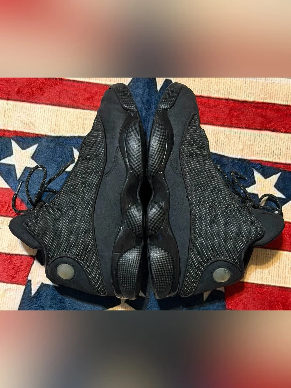 Men’s Air Jordan 13 Black Cat Beaters, Size - 10